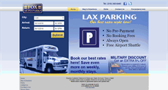 Desktop Screenshot of foxautoparks.com